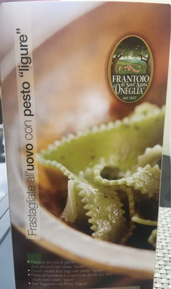 Pates avec pesto "ligure"