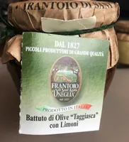 Battuto di olive "taggiasca" con limoni