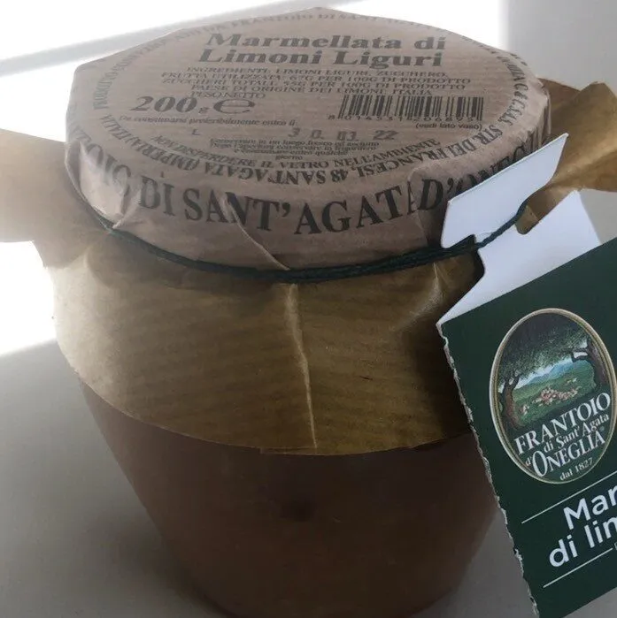 Marmellata di limoni liguri