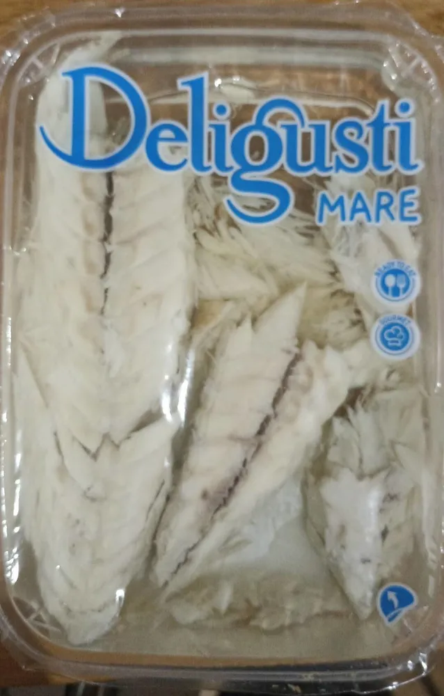 Filetti di sgombro marinate