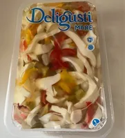 Insalata di mare con verdure