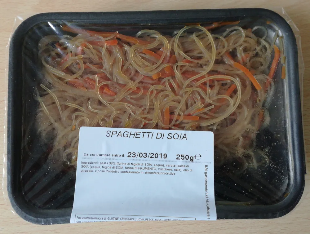 Spaghetti di soia