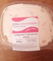 Gamberi in salsa rosa