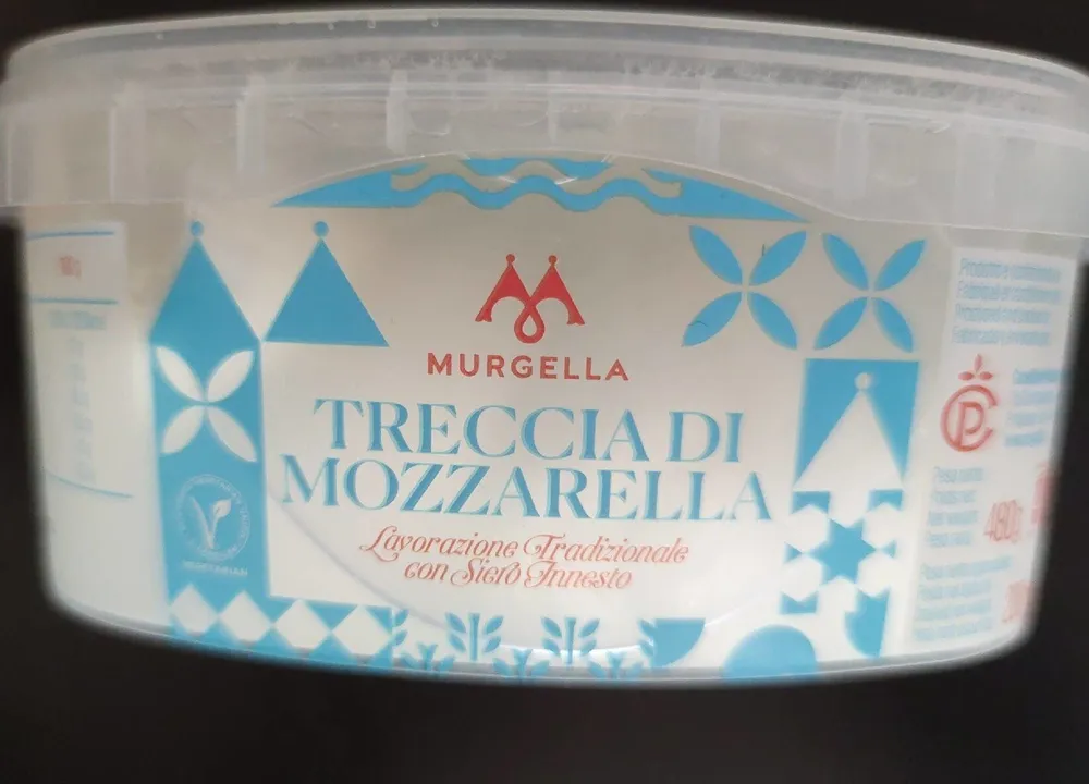 Treccia di mozzarella