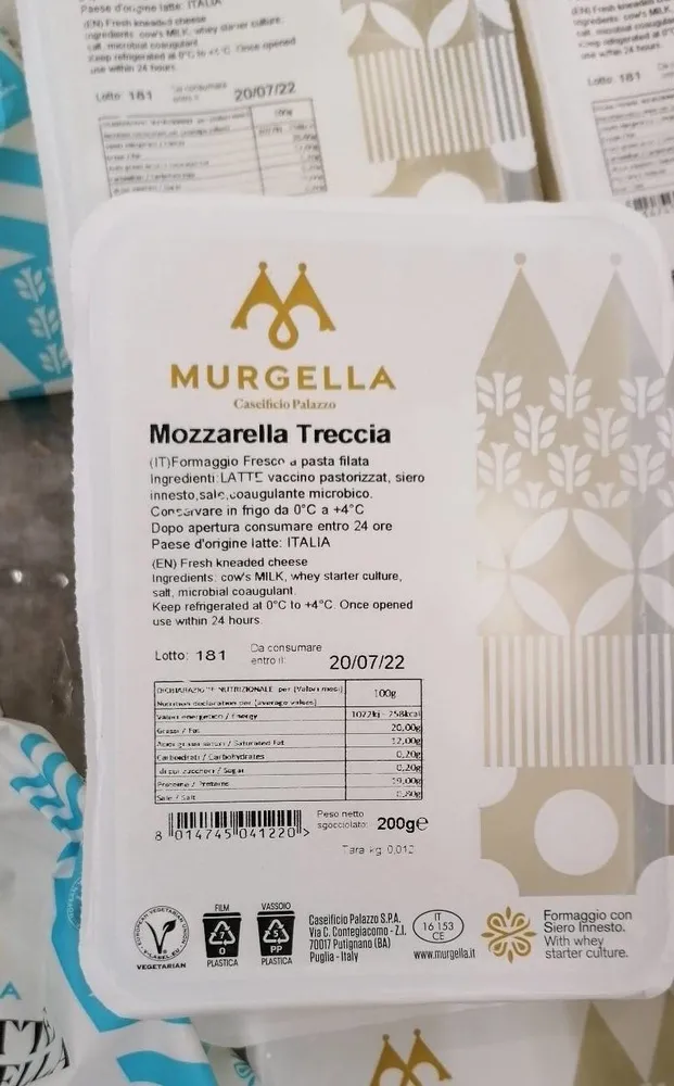 Mozzarella treccia