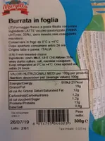 Burrata in foglia