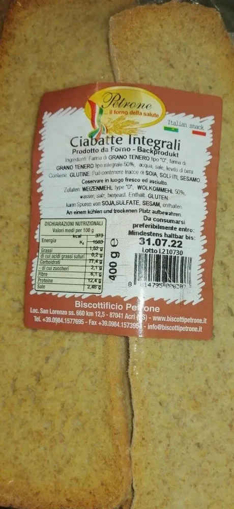 Ciabatte Integrali