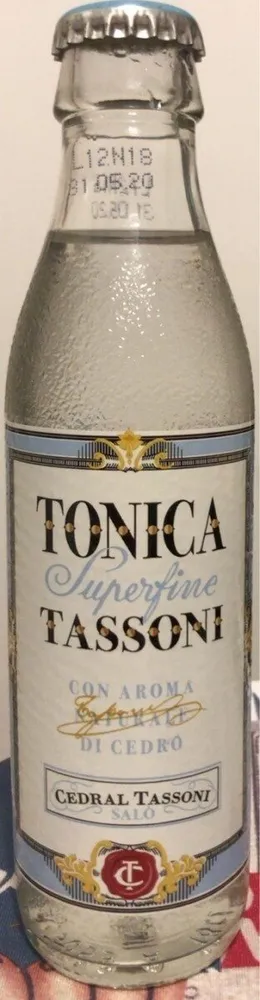 Acqua tonica superfine-bottiglia di vetro