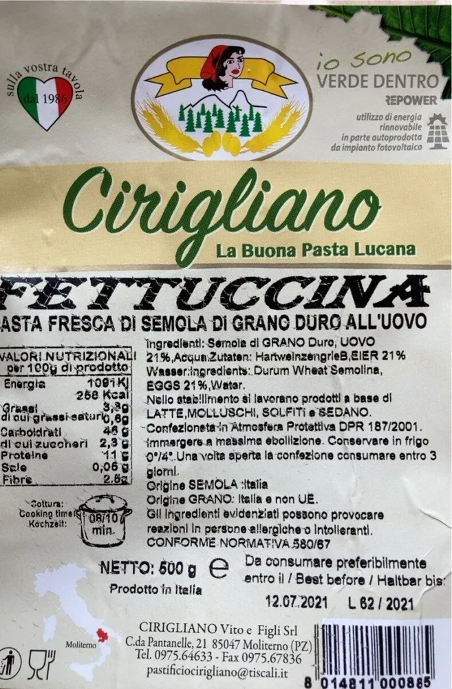 Fettuccina - Pasta Fresca