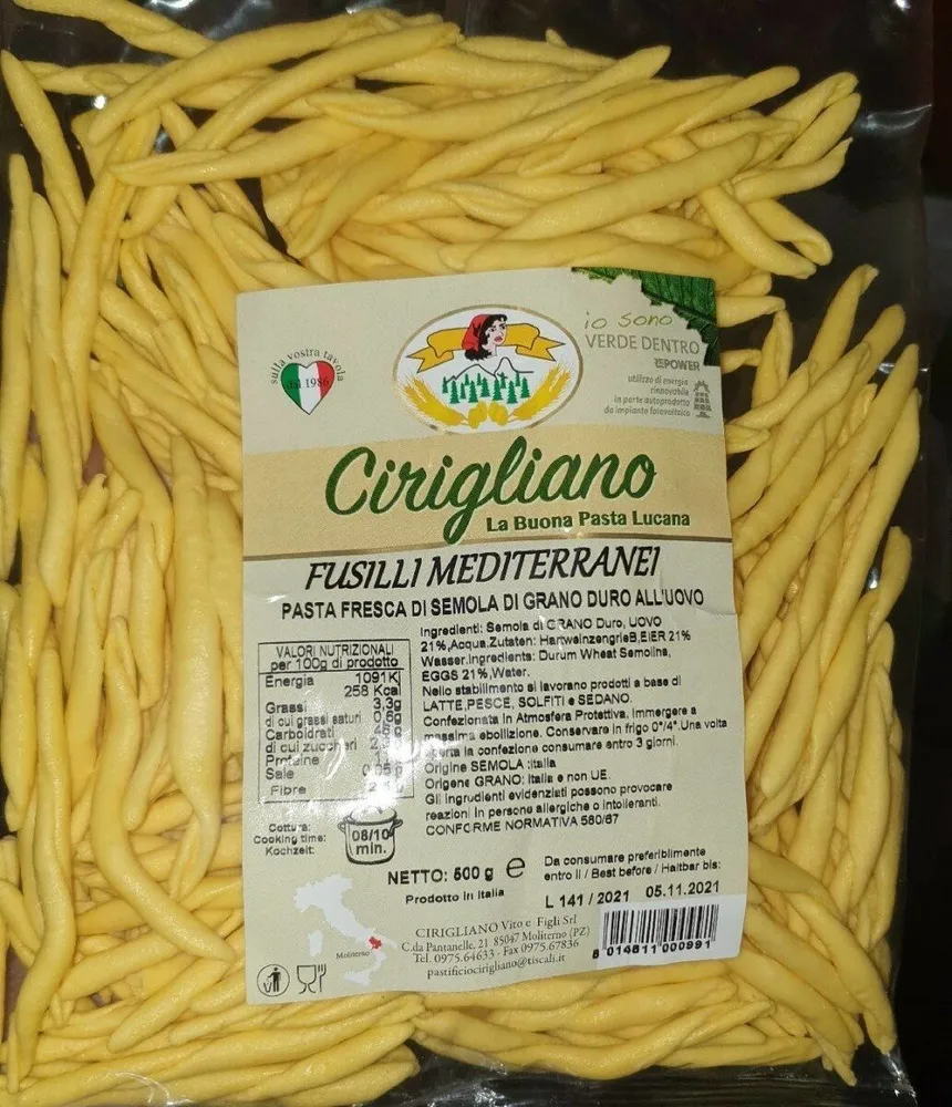 Fusilli mediterranei