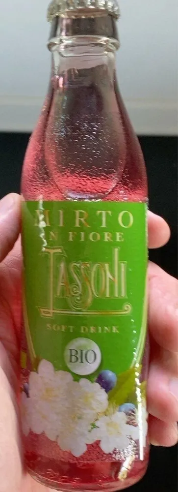 Soft drink Mirto in fiore Tassoni