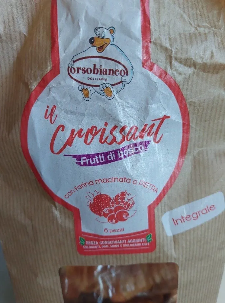 Il croissant frutti di bosco integrale
