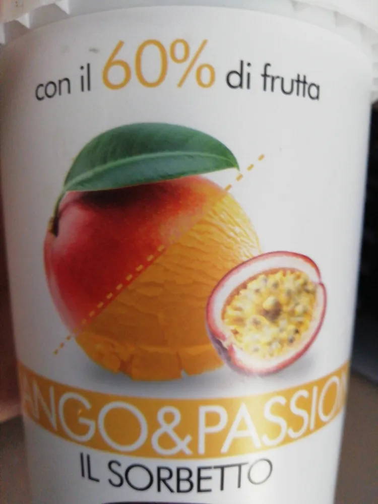 sorbetto mango & passion
