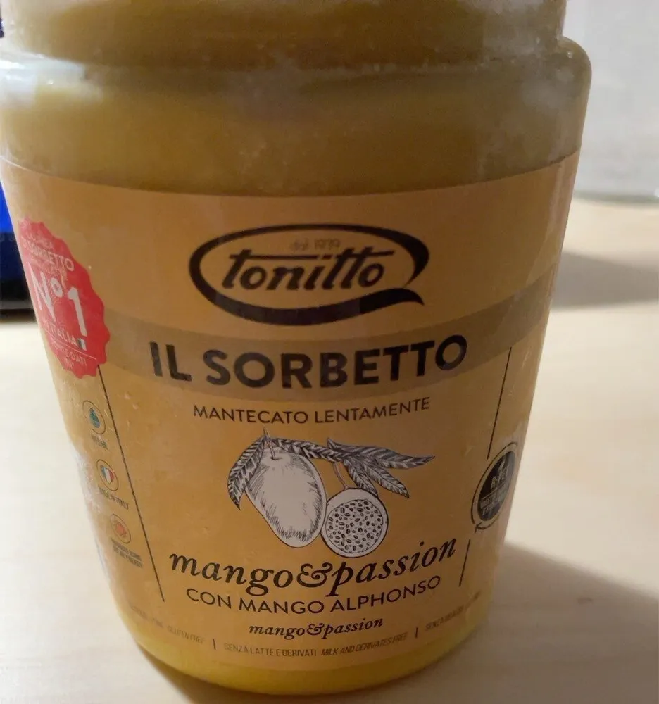 Sorbetto al mango