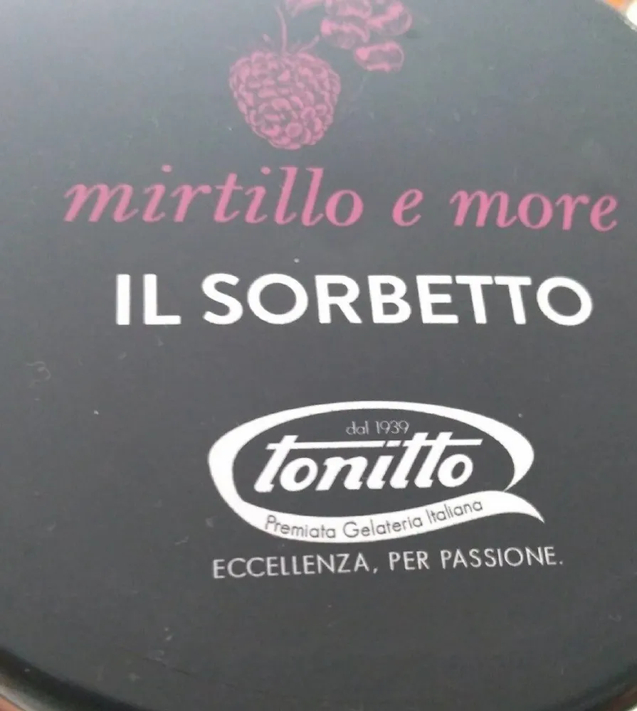 mure et mirtille sorbet