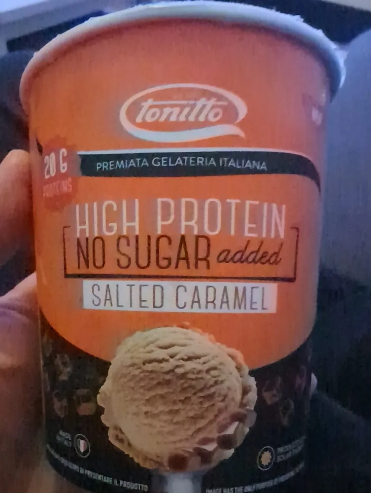 Salted Caramel High Protein Ice Cream