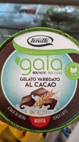 Gelato variegato al cacao