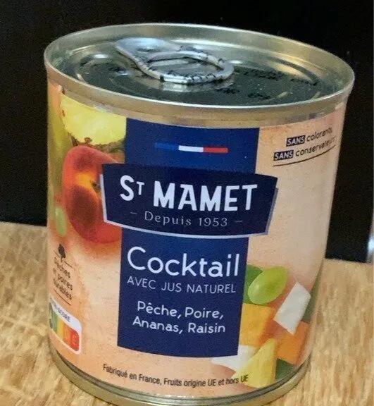 Cocktail avec jus naturel