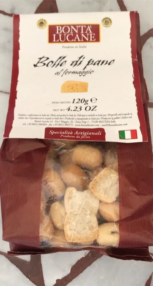 Bolle di pane al formaggio