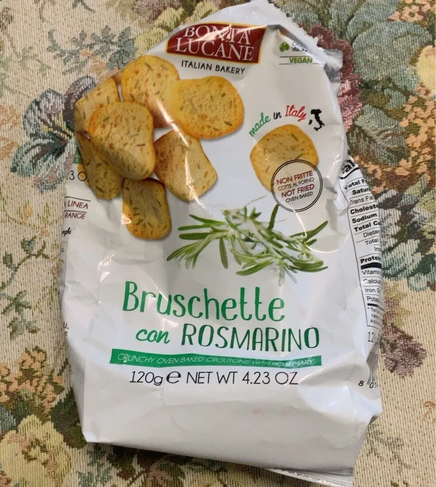 Bruschette con rosmarino