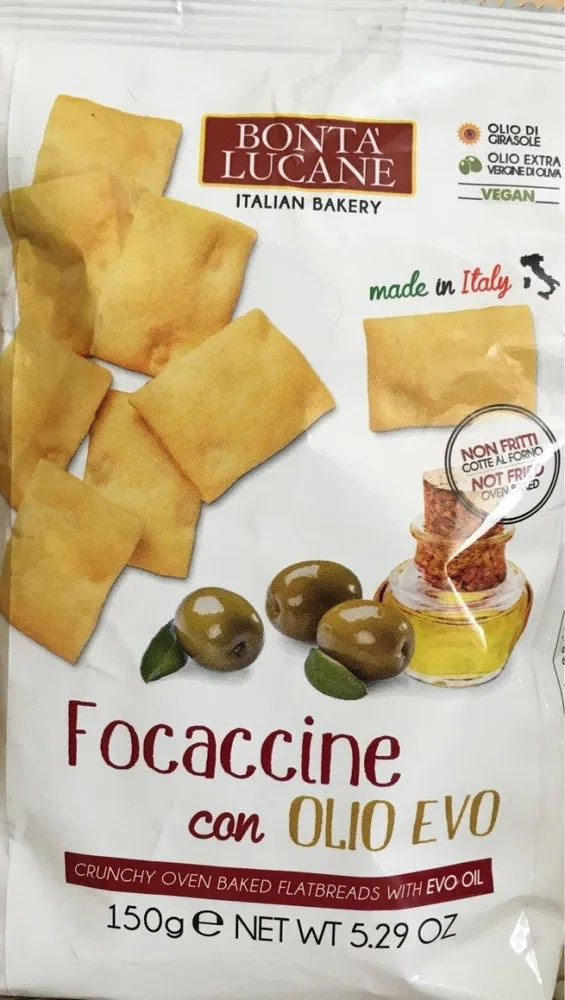 FOCACCINE CON OLIO EVO