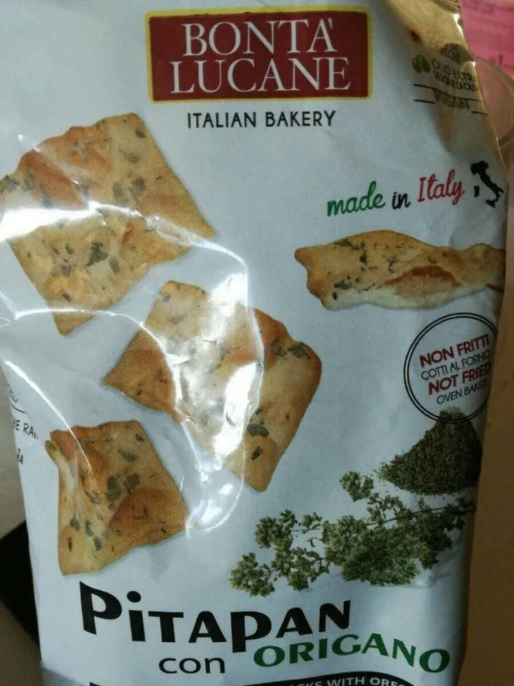 Pitapan con origano