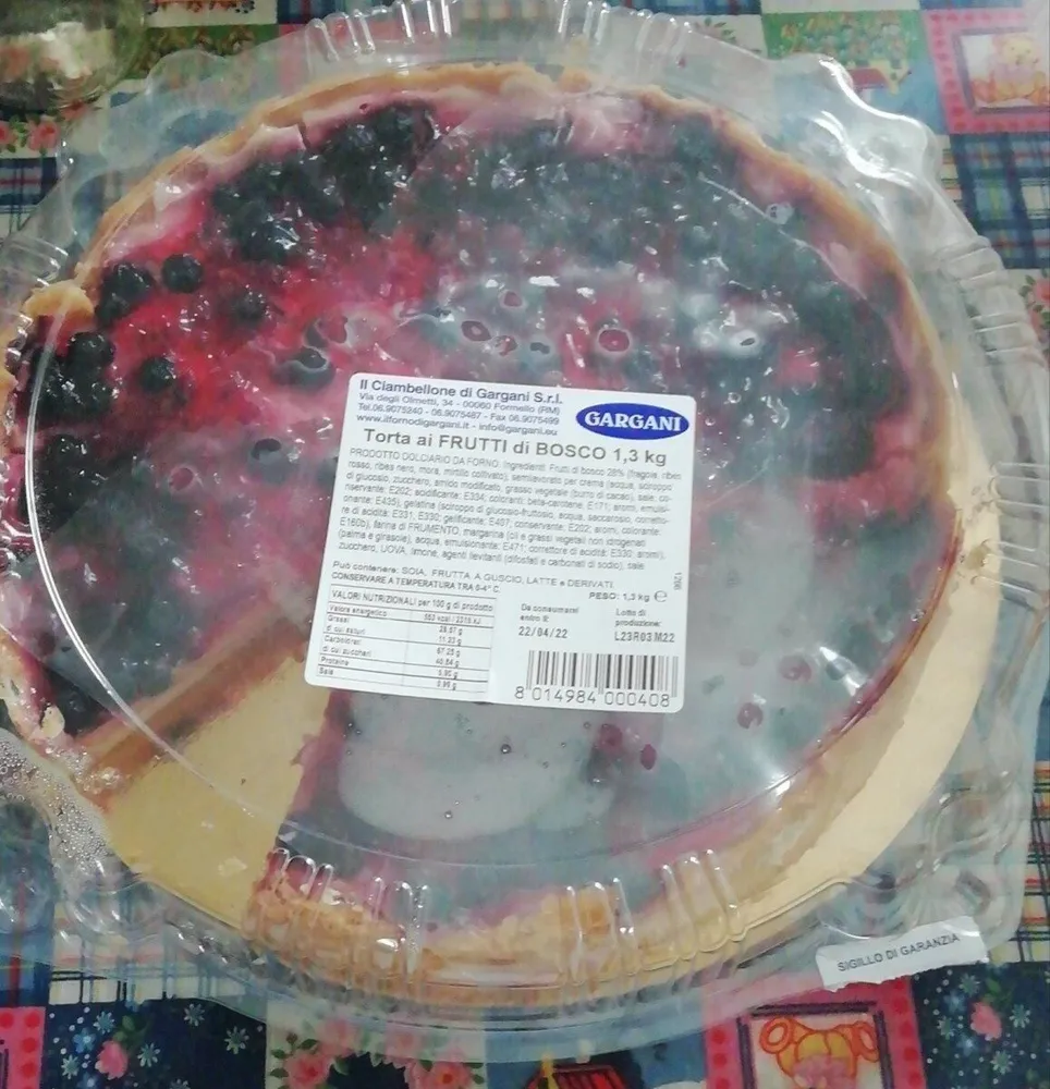 Torta ai frutti di bosco