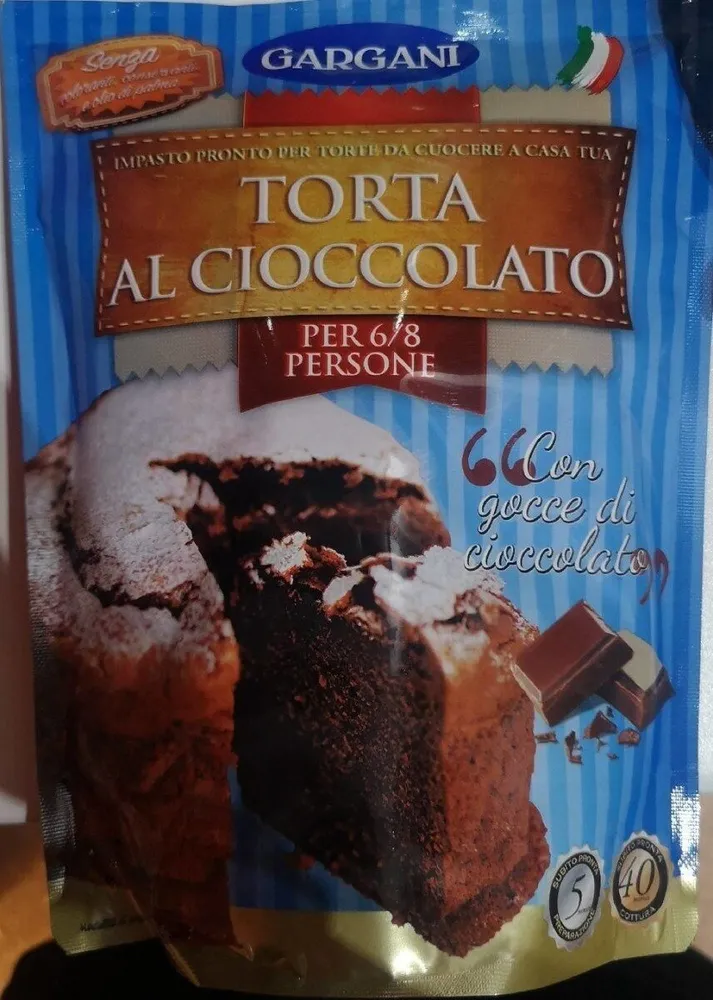 Preparato per torta al cioccolato