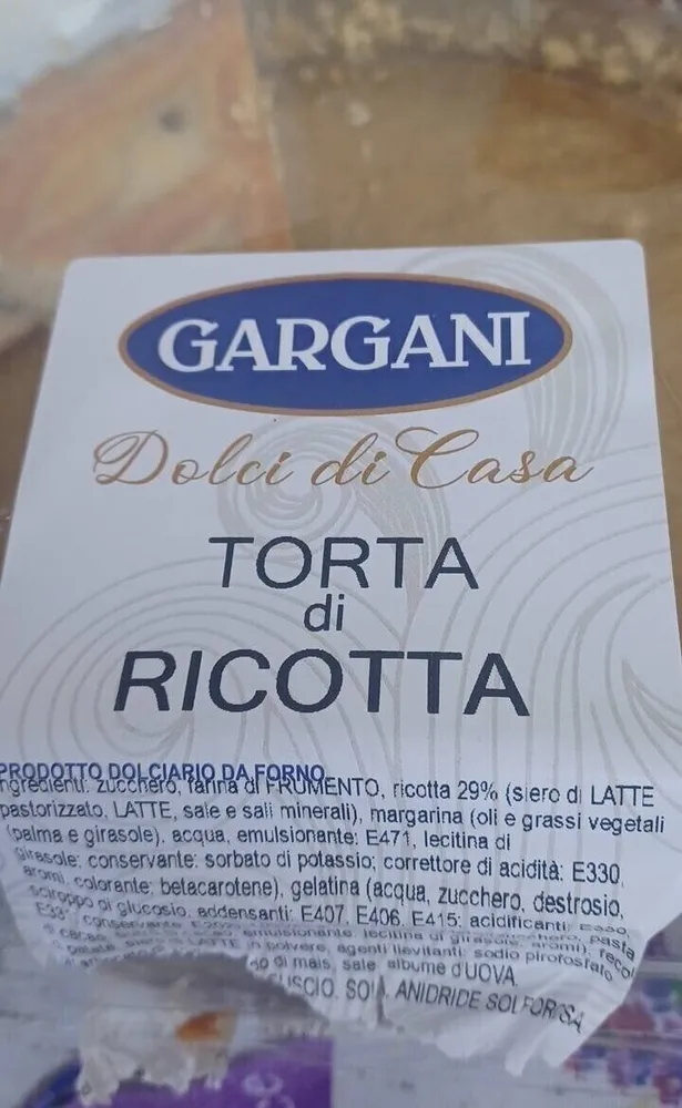 Torta di ricotta