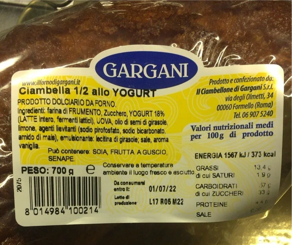 Ciambella allo yogurt