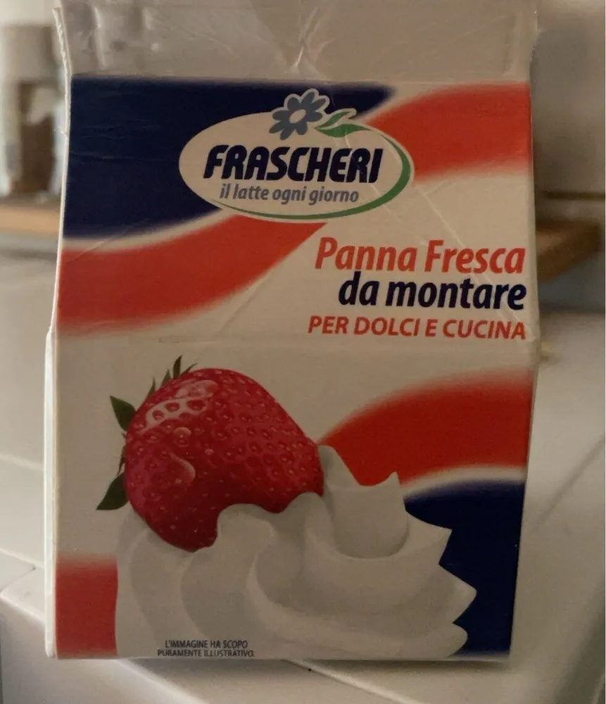 Panna fresca da montare