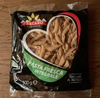 Pasta fresca integrale (Penne rigate)