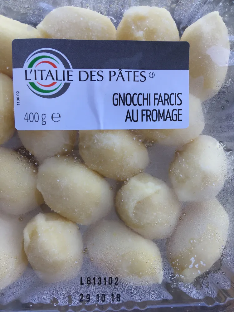 Gnocchi farcis au fromage
