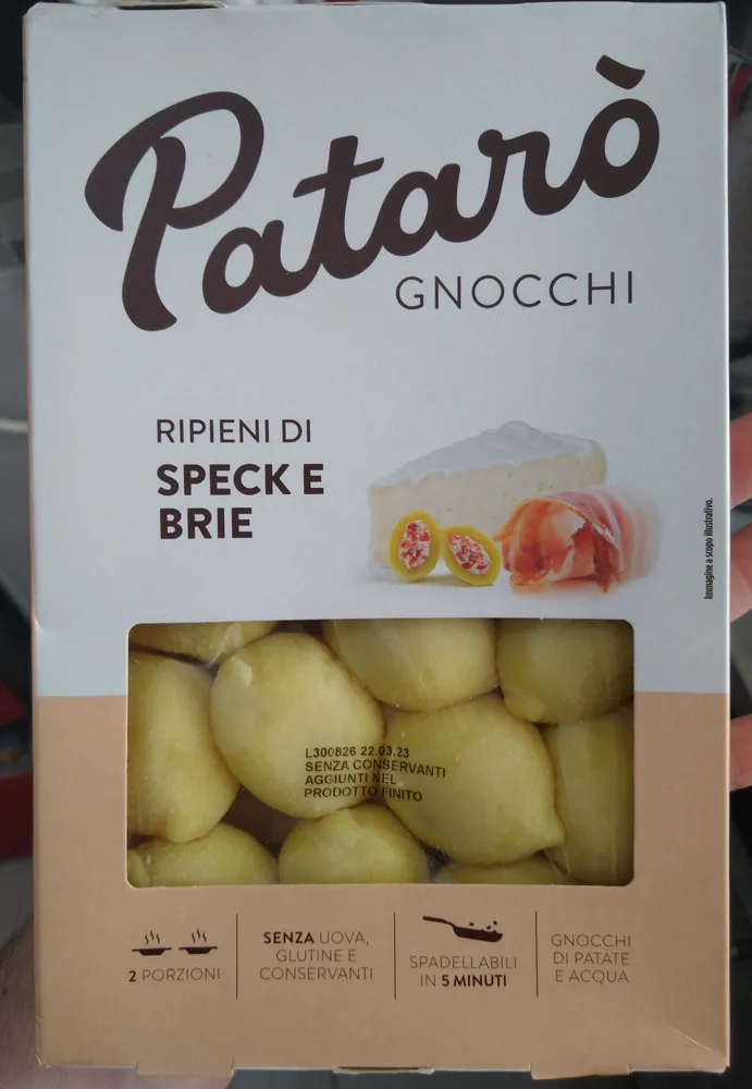 gnocchi speck e brie