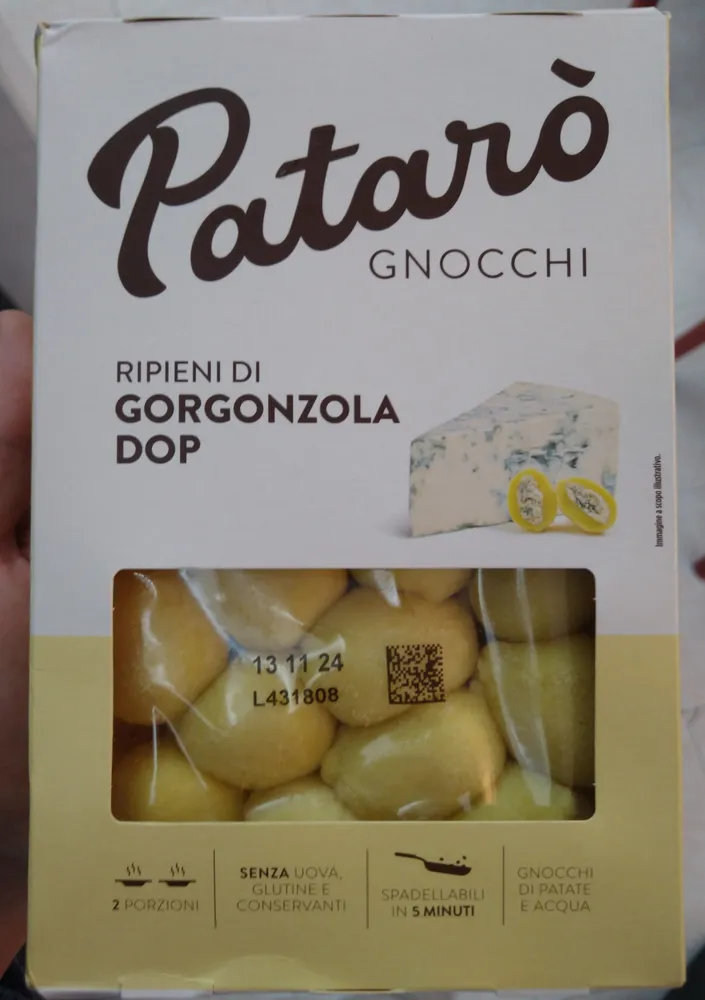 Gnocchi ripieni di gorgonzola