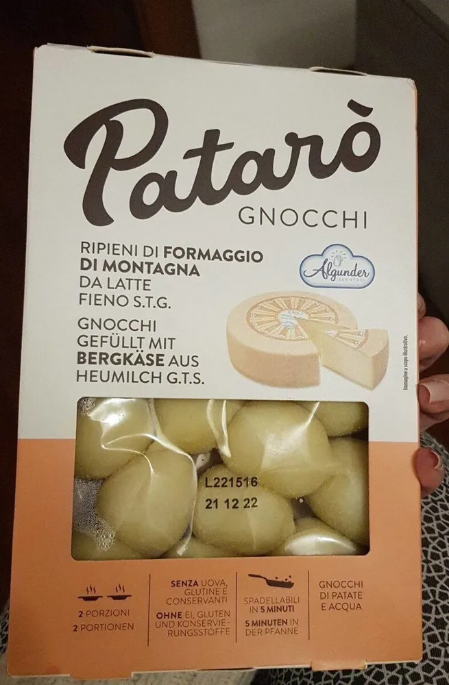 Pataro gnocchi