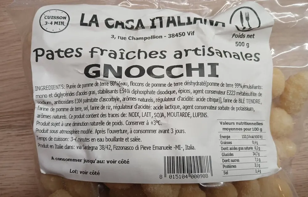 Gnocchi la casa italiana