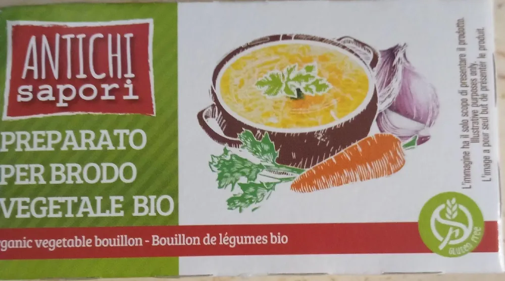 Preparato per brodo vegetale bio