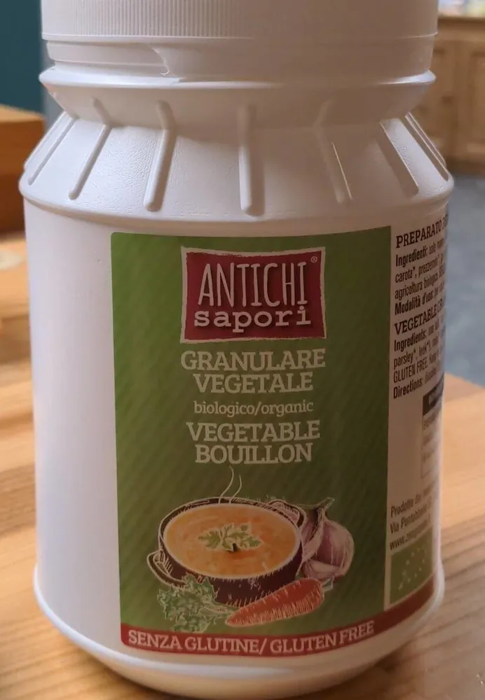 Preparato per brodo e condimento biologico