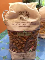 Pasta di semolo integrale di grano duro italiano