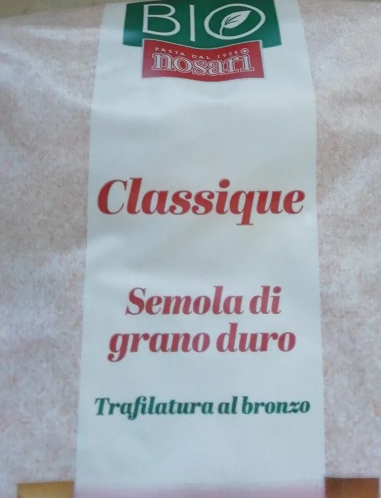 pâtes de blé dur Classique