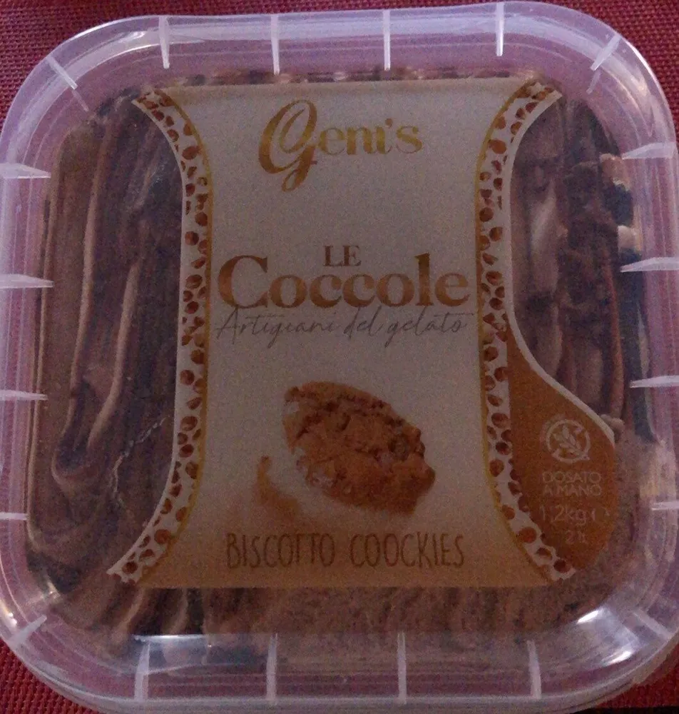 Gelato al gusto cookie