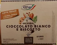 Gelato Alta Qualità Cioccolato Bianco e Biscotto