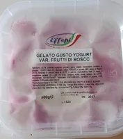 Gelato gusto yogurt var.frutti di bosco