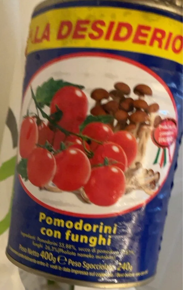 Pomodorini con funghi