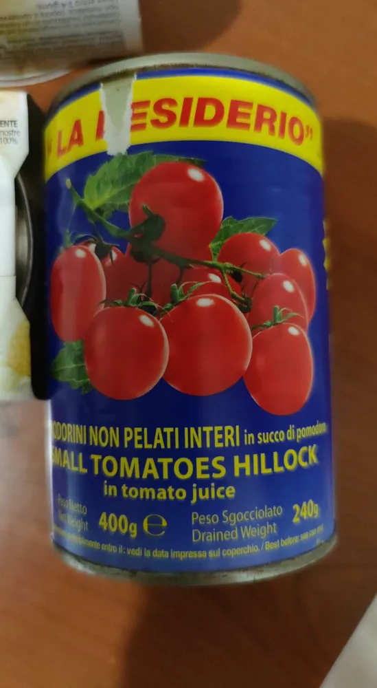 LA DESIDERIO pomodorini non pelati interi