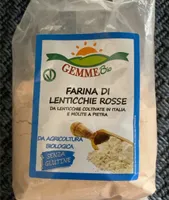 Farina di lenticchie rosse