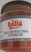 Sugo con pesce spada e pistacchio