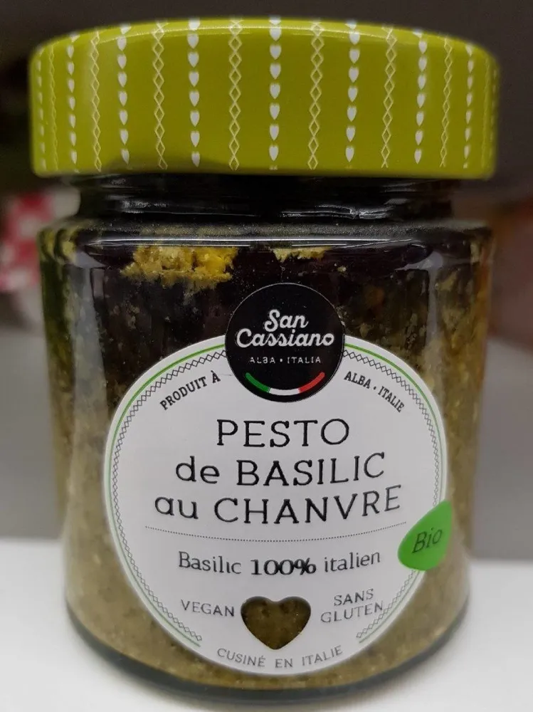Pesto de Basilic au Chanvre