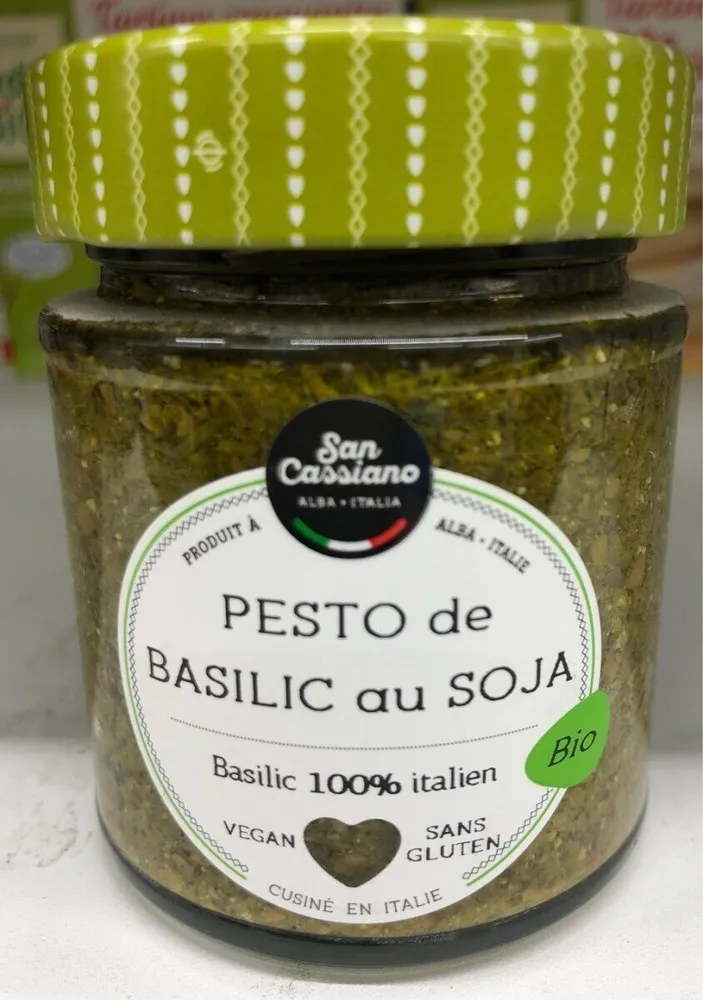 Pesto de Basilic au soja